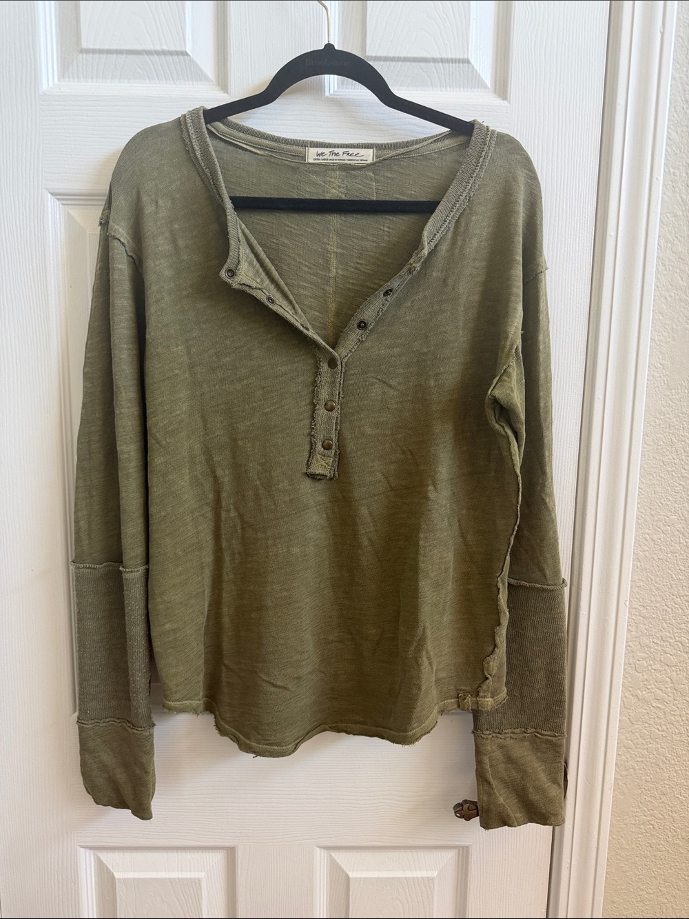 Free People PHOEBE HENLEY Army Green